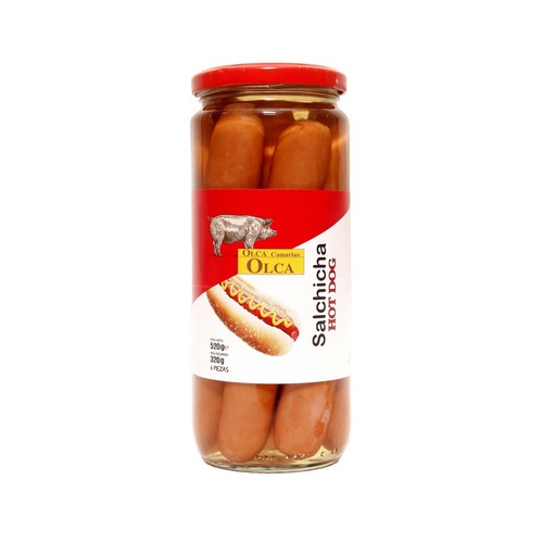 OLCA Salchichas especiales para perritos calientes 6x320 gr.
