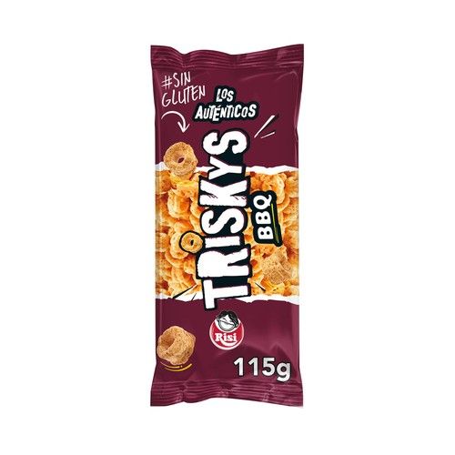 RISI Triskys con sabor a barbacoa 115 g.