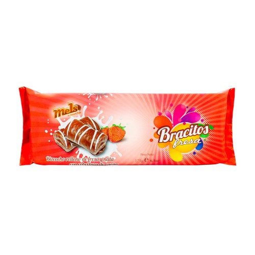 MELS Bracito cacao fresa 175 gr.