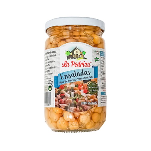 LA PEDRIZA Garbanzos cocidos ensalada 290 gr.