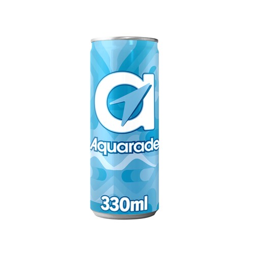 AQUARADE Zero Bebida isotónica de limón lata de 33 cL.