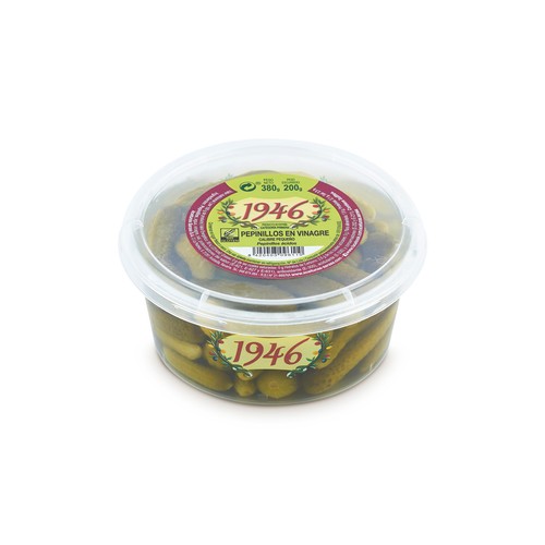 1946 Pepinillos pequeños en vinagre 1946 200 g.