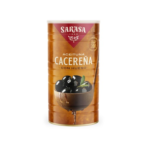 SARASA Aceituna negra cacereña SARASA 750 g.