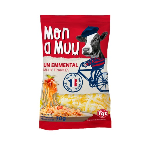 TGT Mon a muu rallado emmental 70g.