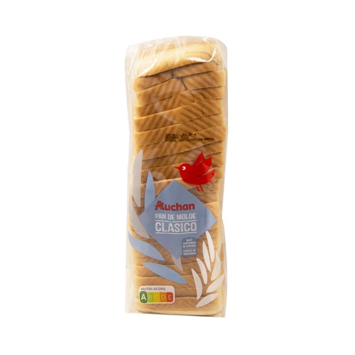PRODUCTO ALCAMPO Pan de molde clásico con corteza 600 g.