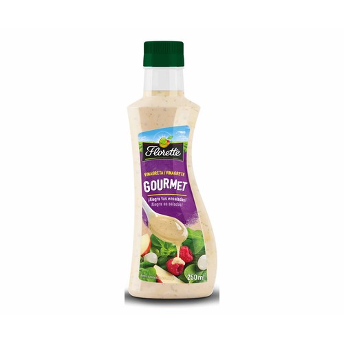 FLORETTE Salsa Vinagreta Tarro de 250 Gramos