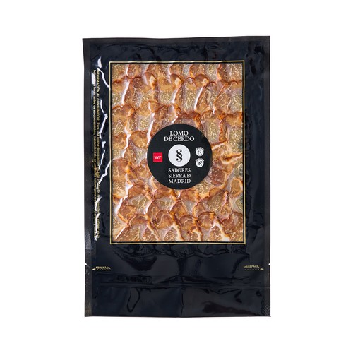 SABORES DE LA SIERRA DE MADRID Lomo de cerdo cortado en lonchas 80 g.