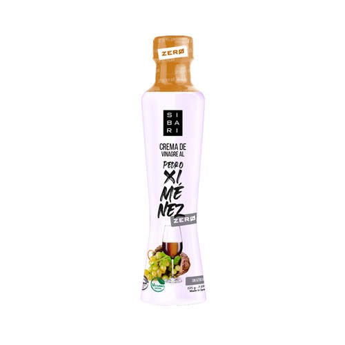 SIBARI Crema de vinagre al Pedro Ximénez 225 g