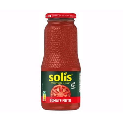 SOLÍS Tomate frito frasco de 360 g.