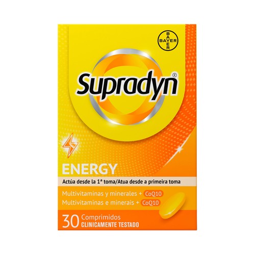 SUPRADYN Energy Complemento alimenticio para aumentar la energía interior 30 comprimidos.