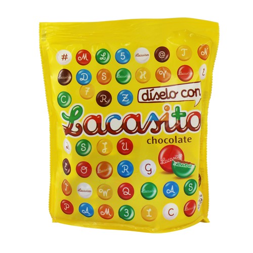 LACASITOS Grageas de colores con chocolate 190 g.
