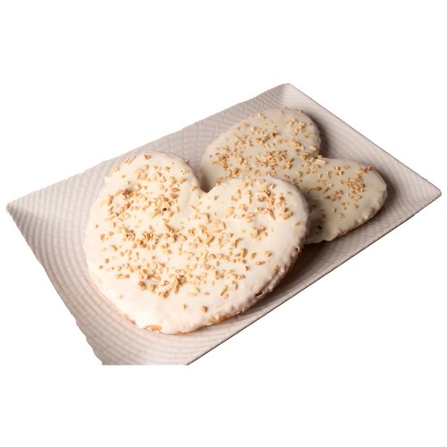 Palmera blanca con crocanti 2 uds, 240 g.