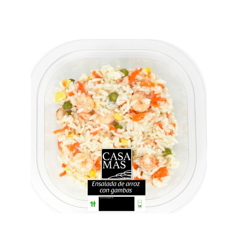 CASA MAS Ensalada de arroz con gambas 220g
