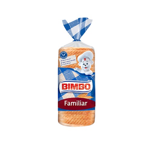 BIMBO Pan de molde familiar, con corteza y rebanada gruesa BIMBO 750 g.