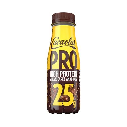 CACAOLAT Pro Batido de chocolate con alto contenido en proteína (25 g.) 275 ml.