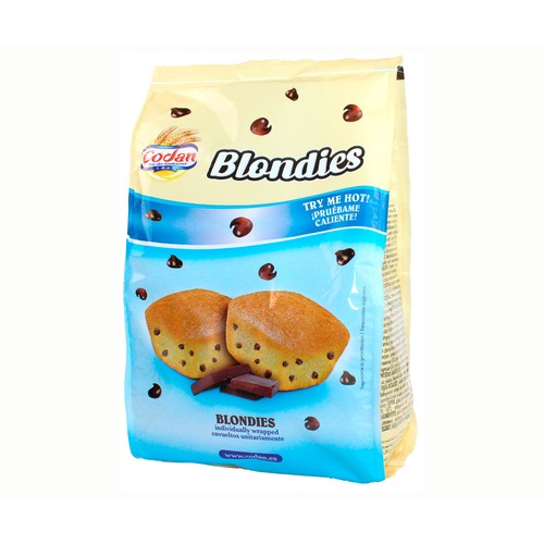 CODAN Mini magdalenas blondie 200 g.