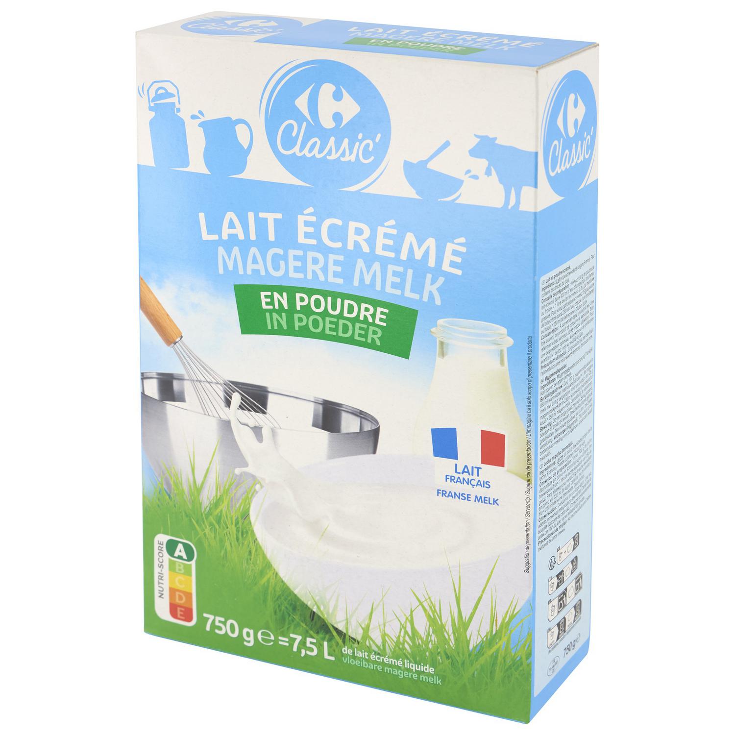 Leche en polvo Carrefour Classic 750 g.