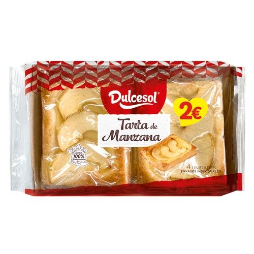 Tarta de manzana DULCESOL 2 us.