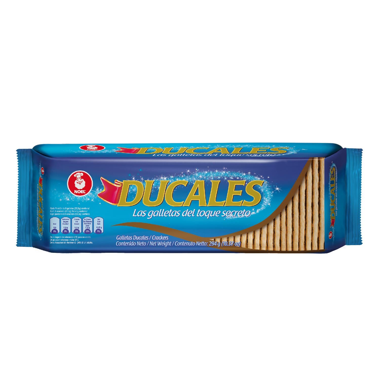 Galletas saladas Ducales Noel 312 g.