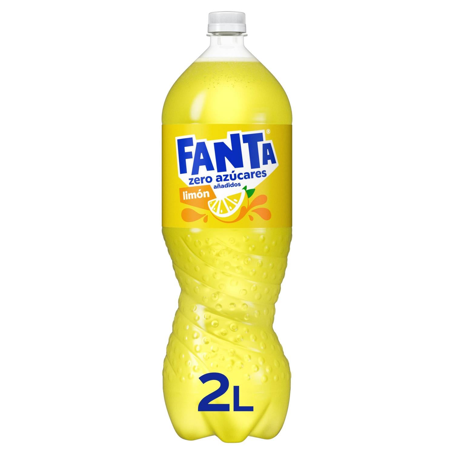 Fanta de limón Zero botella 2 l.