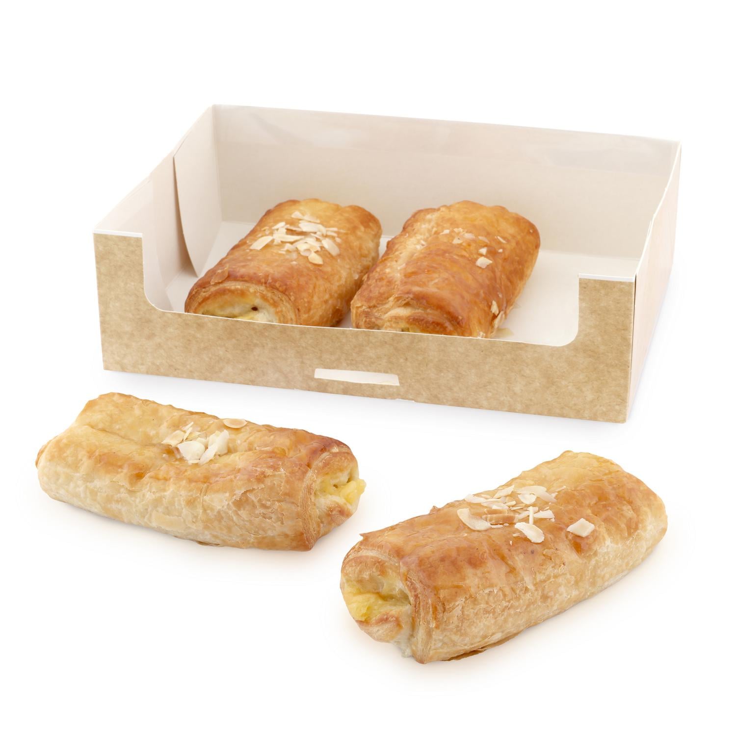 Napolitana de crema Carrefour 4 ud