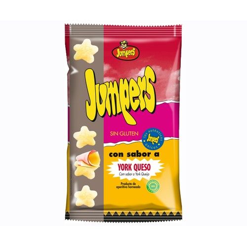 JUMPERS Aperitivo sabor york queso 75 g.