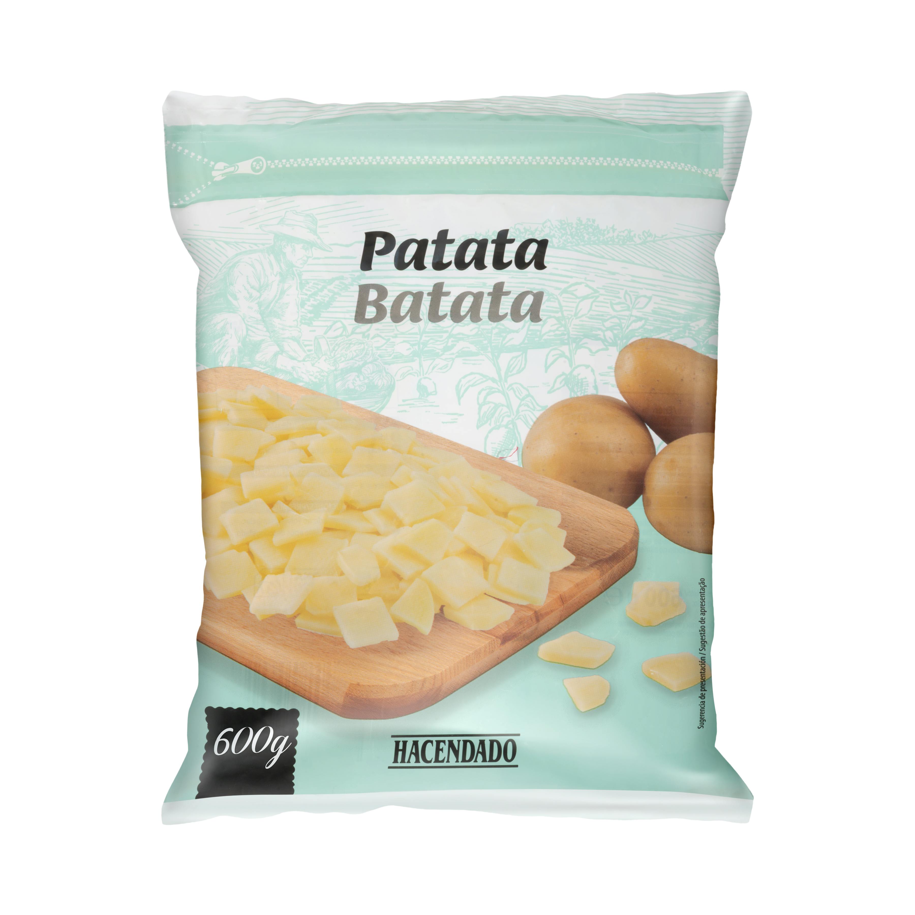 Patatas troceadas Hacendado ultracongeladas