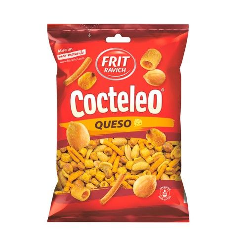 FRIT RAVICH Cocktail de frutos secos con queso 170 g.