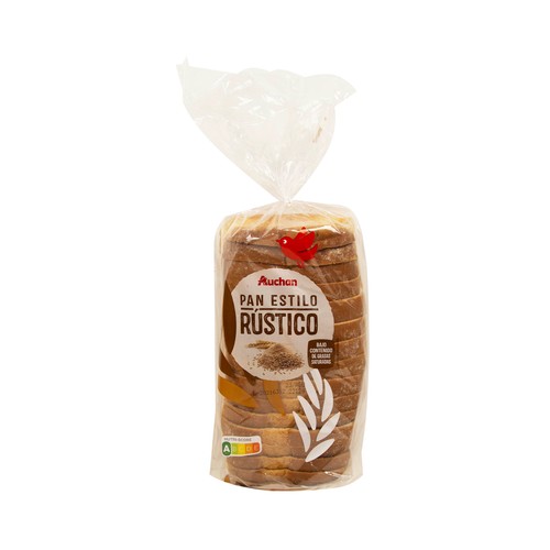 PRODUCTO ALCAMPO Pan de molde estilo rústico 550 g.