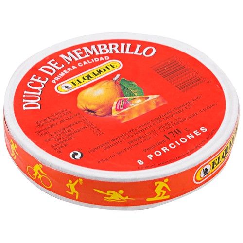 EL QUIJOTE Dulce de membrillo en porciones EL QUIJOTE 170 g.