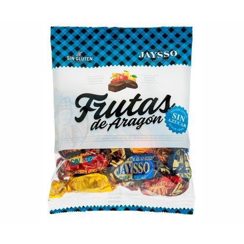 JAYSSO Bolsa de fruta de Aragón sin azúcar 200 g.