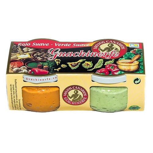 Mojo rojo y verde suave GUACHINERFE 240 g.