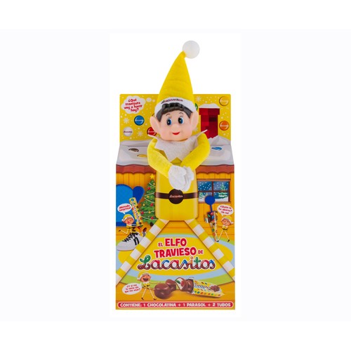 LACASITOS Grajea chocolate lacasitos pack elfo 72 g.