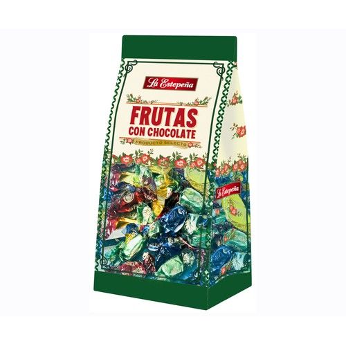 LA ESTEPEÑA Bolsa de frutas con chocolate 300 g.