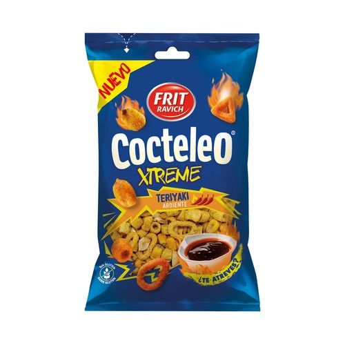 FRIT RAVICH Xtreme Cóctel sabor teriyaki aridiente 160 g.