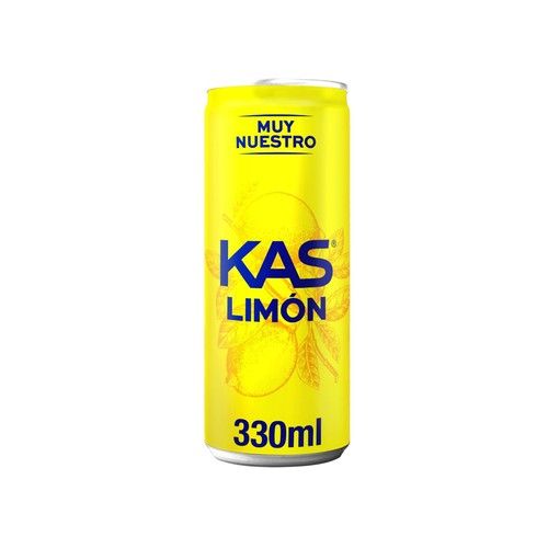 KAS Refresco de limón lata de 330 ml.