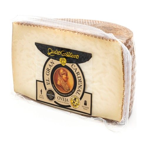 El GRAN CARDENAL Queso de oveja curado, media pieza.
