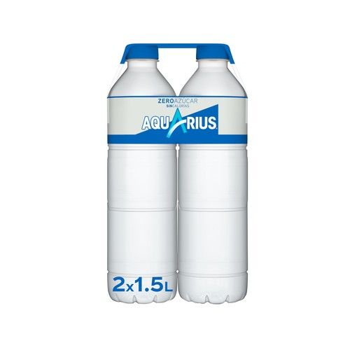 AQUARIUS Bebida isotónica de limón pack 2 x 1,5 l.