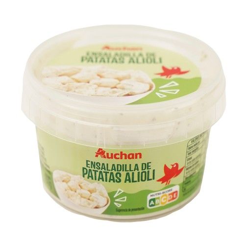 AUCHAN Ensaladilla de patatas con Alioli, lista para tomar 250 g. Producto Alcampo