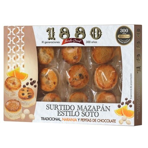 1880 Mazapan de soto surtido 240gr