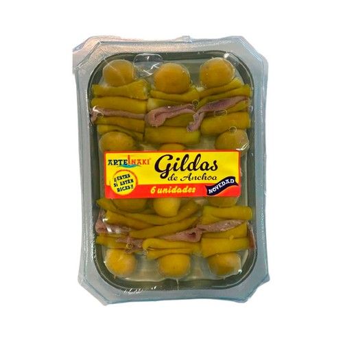 ARTEIÑAKI Gilda de anchoas 6unds 100gr