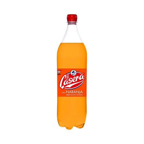 LA CASERA Refresco de naranja botella 1"5 litros