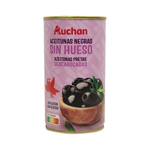 PRODUCTO ALCAMPO Aceitunas negras sin hueso 150 g.