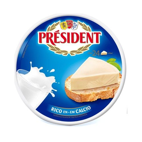 Queso en porciones PRÉSIDENT 24 uds.